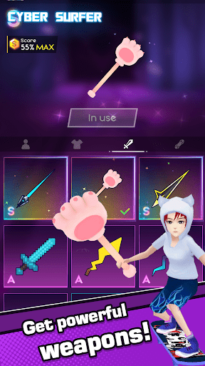 Screenshot Cyber Surfer: Beat&Skateboard