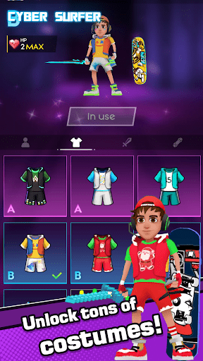 Screenshot Cyber Surfer: Beat&Skateboard