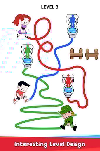 Screenshot Toilet Rush Race: Draw Puzzle