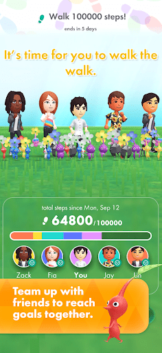 Screenshot Pikmin Bloom