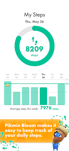 Screenshot Pikmin Bloom