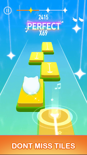 Screenshot Dancing Cats - Music Tiles