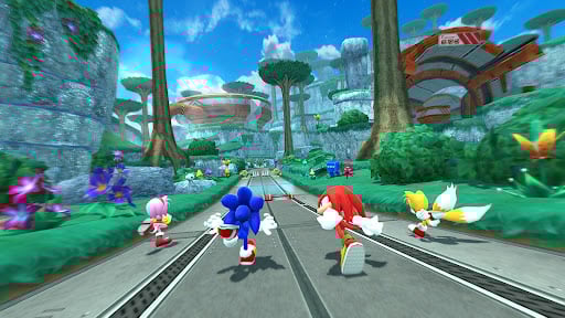 Screenshot Sonic Forces - Running Battle