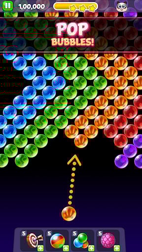 Screenshot Bubble Shooter: Panda Pop!