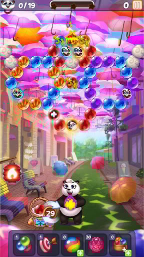 Screenshot Bubble Shooter: Panda Pop!