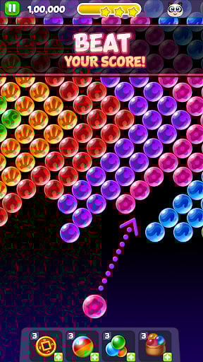 Screenshot Bubble Shooter: Panda Pop!