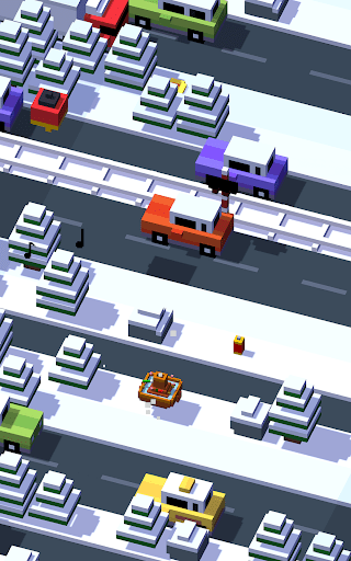 Screenshot Crossy Road