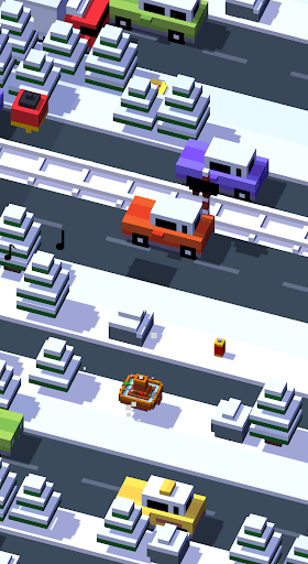 Screenshot Crossy Road
