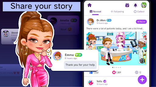 Screenshot YoYa Time: Build, Share & Play