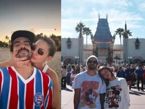 Caio Castro e Vitória Bohn agora juntos no primeiro fim de ano