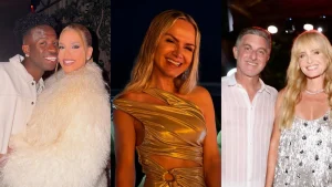 Famílias de celebridades revelam looks inesquecíveis para uma virada de ano brilhante